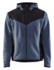 Afbeeldingen van BLÅKLÄDER Gebreid jack met softshell 5940 gevoelloos blauw/donkerblauw S