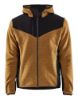 Afbeeldingen van BLÅKLÄDER Gebreid jack met softshell 5940 honinggoud/zwart L