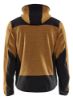 Afbeeldingen van BLÅKLÄDER Gebreid jack met softshell 5940 honinggoud/zwart L
