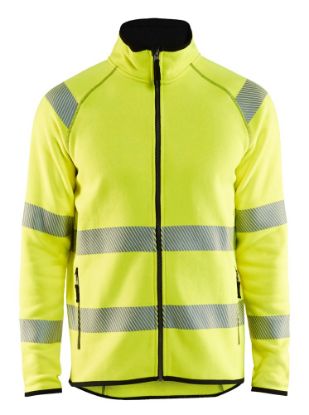 Afbeeldingen van BLÅKLÄDER Gebreid vest 4922 High Vis geel 2XL