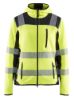 Afbeeldingen van BLÅKLÄDER Gebreid vest dames 4967 High Vis geel/zwart XS
