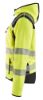 Afbeeldingen van BLÅKLÄDER Gebreid vest dames 4967 High Vis geel/zwart XS