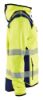 Afbeeldingen van BLÅKLÄDER Gebreid vest met capuchon 4923 High Vis geel/marineblauw 3XL