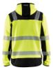 Afbeeldingen van BLÅKLÄDER Gebreid vest met capuchon 4923 High Vis geel/zwart XS