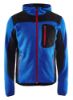 Afbeeldingen van BLÅKLÄDER Gebreid vest met softshell 4930 korenblauw/zwart M