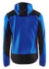 Afbeeldingen van BLÅKLÄDER Gebreid vest met softshell 4930 korenblauw/zwart M