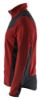 Afbeeldingen van BLÅKLÄDER Gebreid vest met softshell 5942 gebrand rood/zwart XS