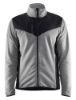 Afbeeldingen van BLÅKLÄDER Gebreid vest met softshell 5942 grijs mêlee/zwart M