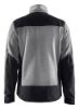 Afbeeldingen van BLÅKLÄDER Gebreid vest met softshell 5942 grijs mêlee/zwart M