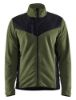 Afbeeldingen van BLÅKLÄDER Gebreid vest met softshell 5942 herfstgroen/zwart M