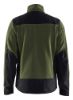Afbeeldingen van BLÅKLÄDER Gebreid vest met softshell 5942 herfstgroen/zwart M