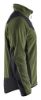 Afbeeldingen van BLÅKLÄDER Gebreid vest met softshell 5942 herfstgroen/zwart M