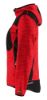 Afbeeldingen van BLÅKLÄDER Gebreid vest met softshell dames 4931 rood/zwart M