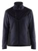 Afbeeldingen van BLÅKLÄDER Gebreid vest met softshell dames 5943 donker marineblauw/zwart M