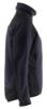 Afbeeldingen van BLÅKLÄDER Gebreid vest met softshell dames 5943 donker marineblauw/zwart M