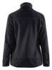 Afbeeldingen van BLÅKLÄDER Gebreid vest met softshell dames 5943 donkergrijs/zwart M