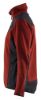 Afbeeldingen van BLÅKLÄDER Gebreid vest met softshell dames 5943 gebrand rood/zwart 3XL