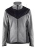 Afbeeldingen van BLÅKLÄDER Gebreid vest met softshell dames 5943 grijs mêlee/zwart M