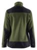 Afbeeldingen van BLÅKLÄDER Gebreid vest met softshell dames 5943 herfstgroen/zwart M