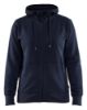 Afbeeldingen van BLÅKLÄDER Hooded sweatshirt dames 3395 donker marineblauw 3XL