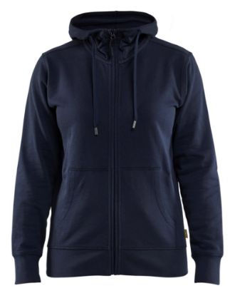 Afbeeldingen van BLÅKLÄDER Hooded sweatshirt dames 3395 donker marineblauw M