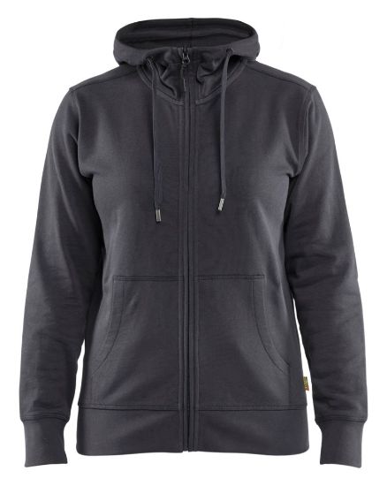 Afbeeldingen van BLÅKLÄDER Hooded sweatshirt dames 3395 medium grijs S