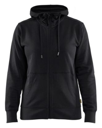 Afbeeldingen van BLÅKLÄDER Hooded sweatshirt dames 3395 zwart L