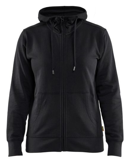 Afbeeldingen van BLÅKLÄDER Hooded sweatshirt dames 3395 zwart XL