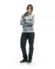Afbeeldingen van BLÅKLÄDER Hooded sweatvest dames 3373 grijs mêlee 3XL