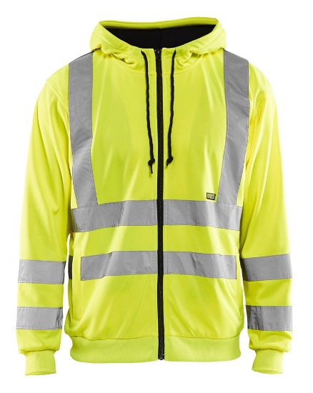 Afbeeldingen van BLÅKLÄDER Hoodie 3346 High Vis geel M