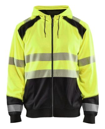 Afbeeldingen van BLÅKLÄDER Hoodie 3546 High Vis geel/zwart XS