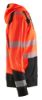 Afbeeldingen van BLÅKLÄDER Hoodie 3546 High Vis rood/zwart XS