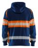 Afbeeldingen van BLÅKLÄDER Hoodie 3552 marineblauw/High Vis oranje M