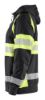 Afbeeldingen van BLÅKLÄDER Hoodie 3552 zwart/High Vis geel 2XL