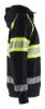 Afbeeldingen van BLÅKLÄDER Hoodie 3552 zwart/High Vis geel 2XL