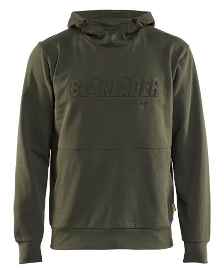 Afbeeldingen van BLÅKLÄDER Hoodie 3D 3530 donker herfstgroen M