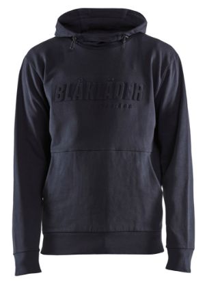 Afbeeldingen van BLÅKLÄDER Hoodie 3D 3530 donker marineblauw 2XL