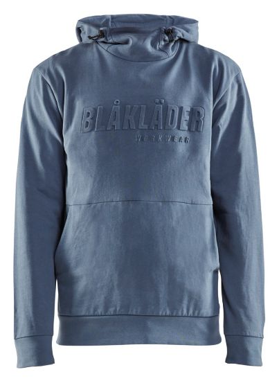 Afbeeldingen van BLÅKLÄDER Hoodie 3D 3530 gevoelloos blauw 3XL