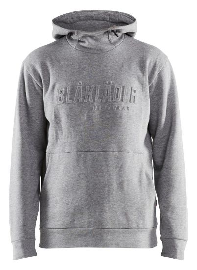 Afbeeldingen van BLÅKLÄDER Hoodie 3D 3530 grijs mêlee XL