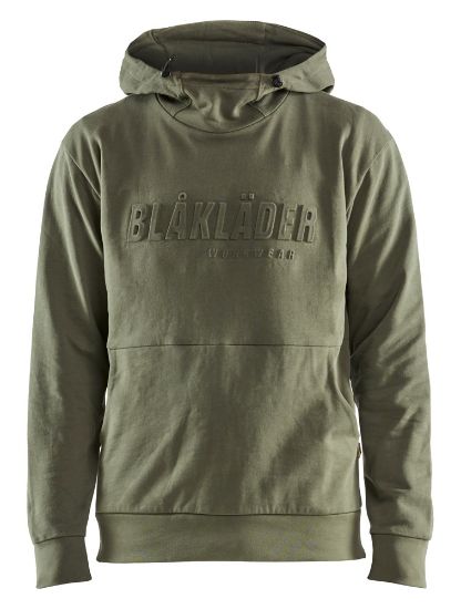 Afbeeldingen van BLÅKLÄDER Hoodie 3D 3530 herfstgroen XS