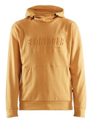 Afbeeldingen van BLÅKLÄDER Hoodie 3D 3530 honinggoud XS