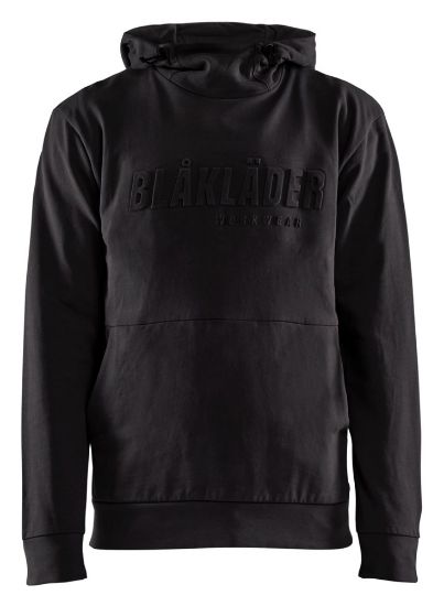 Afbeeldingen van BLÅKLÄDER Hoodie 3D 3530 zwart XS