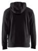 Afbeeldingen van BLÅKLÄDER Hoodie 3D 3530 zwart XS