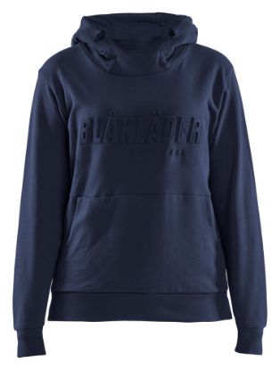 Afbeeldingen van BLÅKLÄDER Hoodie 3D dames 3560 donker marineblauw XL