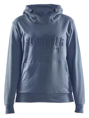 Afbeeldingen van BLÅKLÄDER Hoodie 3D dames 3560 gevoelloss blauw 3XL