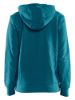 Afbeeldingen van BLÅKLÄDER Hoodie 3D dames 3560 groenblauw XS