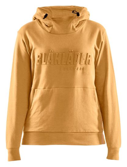 Afbeeldingen van BLÅKLÄDER Hoodie 3D dames 3560 honinggoud M