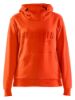 Afbeeldingen van BLÅKLÄDER Hoodie 3D dames 3560 oranjerood L