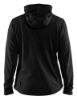 Afbeeldingen van BLÅKLÄDER Hoodie dames met hele rits 3542 zwart XL