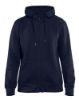 Afbeeldingen van BLÅKLÄDER Hoodie dames met rits 3395 marineblauw XS